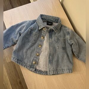 Little Bipsy Denim Shacket